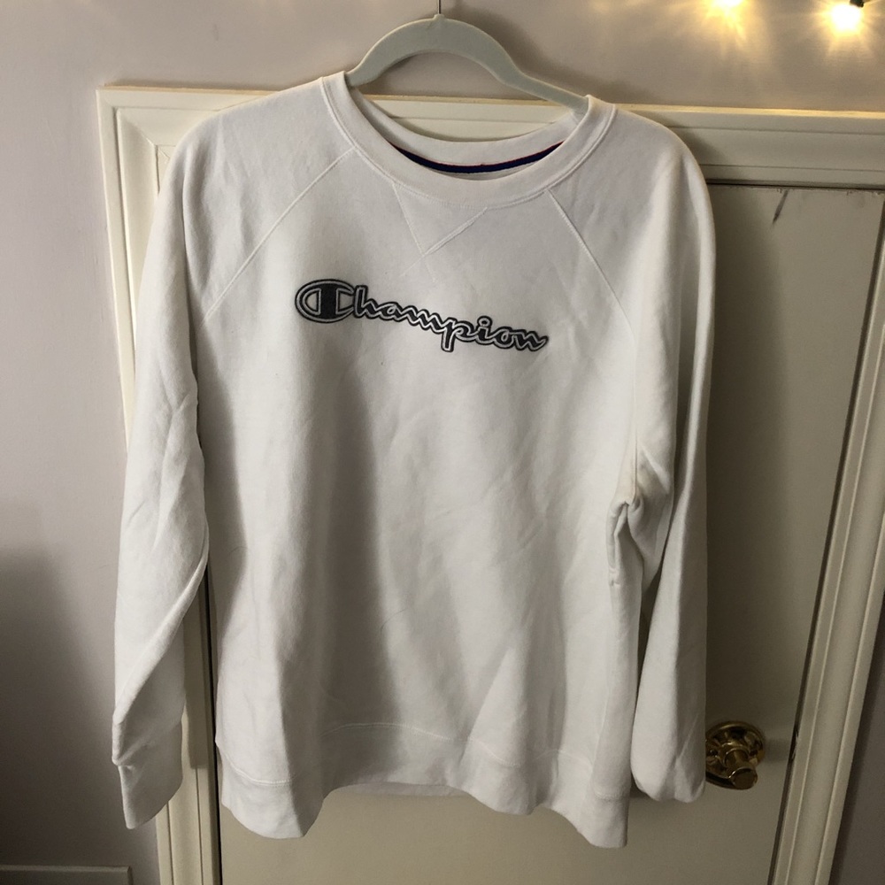 White champion sweatshirt NWOT